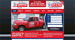 Desktop Screenshot of griffinexterminating.com